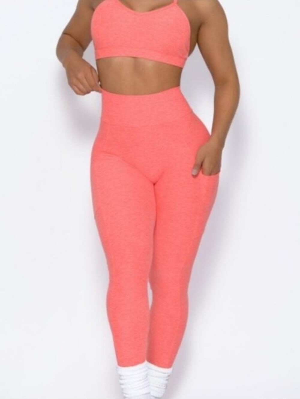 Bombshell Curves Pocket Leggings SZ M